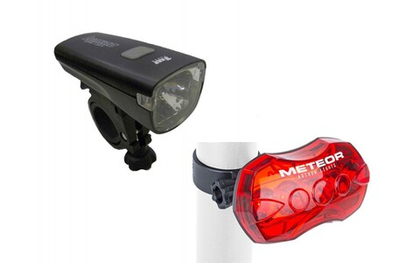 Фара передняя + фонарь задний LUMINA + METEOR-R AUTHOR