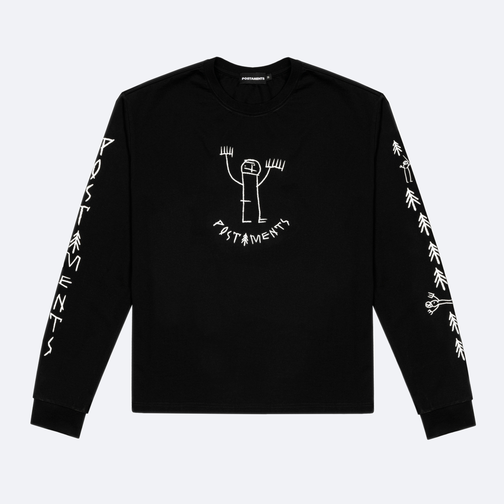 Лонгслив Postaments Beresta (black) артикул: - купить в магазине Дайс