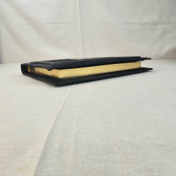 Ежедневник "Подарок медику" (златоустовская гравюра) из натуральной кожи со съемной обложкой в футляре