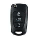 Корпус ключа, откидной для Kia, Hyundai, 3 кнопки Torso