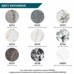 Дизайнерский стол TRIANGLE CERAMIC LARGE black