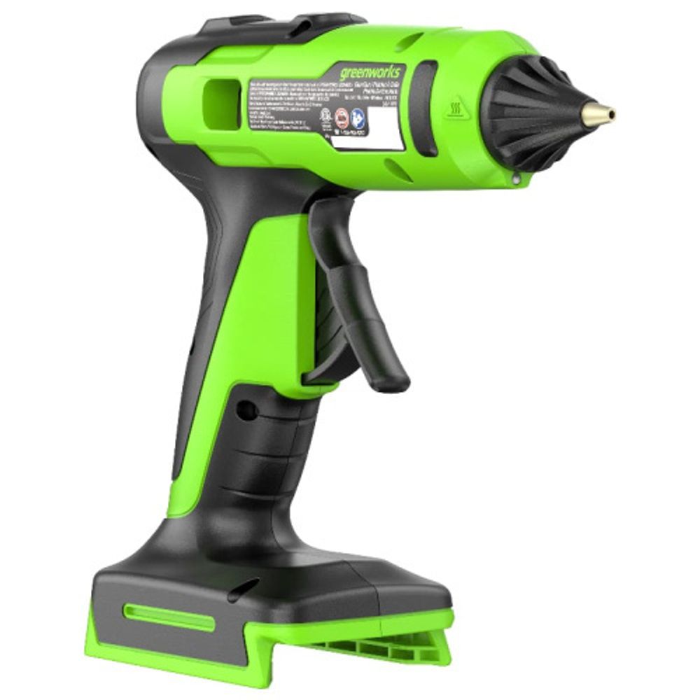 Пистолет клеевой аккумуляторный 24В Greenworks G24GLG (без АКБ и ЗУ) 3502207