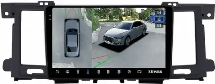 Магнитола Nissan Patrol Y62, Infiniti QX56/QX80 2010-2019 (поддержка Bose и 360, рамка тип 1) - Teyes CC3-2K-360 на Android 10, 2K QLED, 6Гб+128Гб, CarPlay, 4G SIM-слот, 4 камеры в комплекте