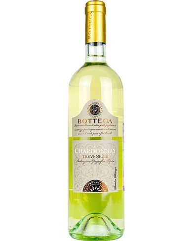 Вино Белое Cухое Bottega Шардоне Тревенецие 2021 г.у. 12%, 0,75 л, Италия