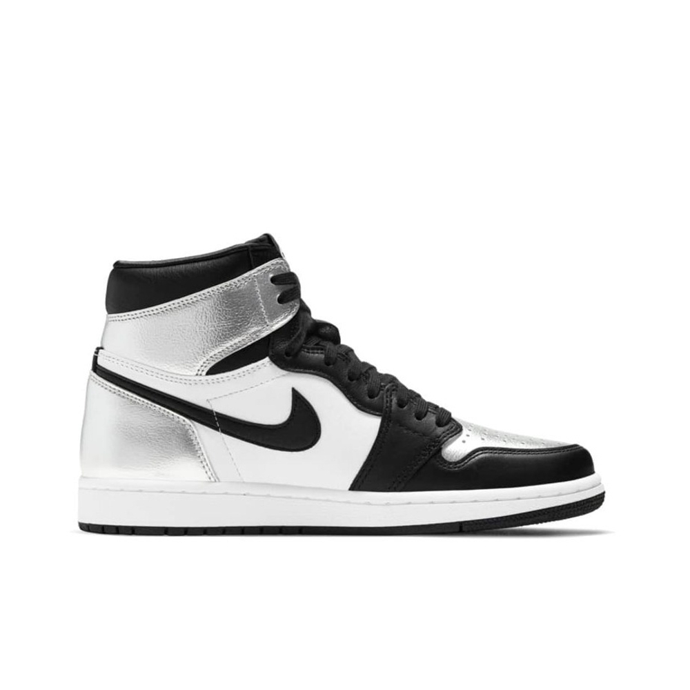 Кроссовки Air Jordan 1 High Retro Silver Toe