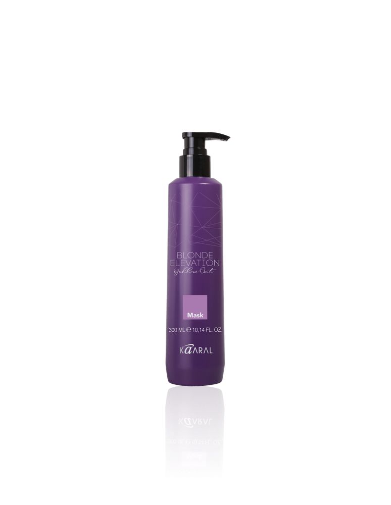 Маска KAARAL Blonde Elevation Yellow Out Mask антижелтая для волос - 300 мл.
