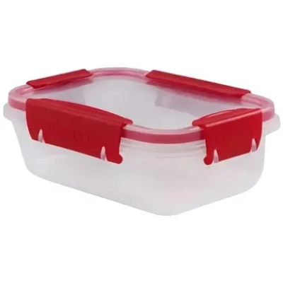 Контейнер для продуктов 0,5л «BUTTERFLY» красный