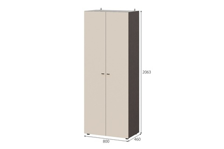 Гиза (МебФонд) Шкаф двухдверный