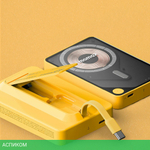 Портативное зарядное устройство Momax IP132 1-Power X Pro+ Yellow (IP132HKY)