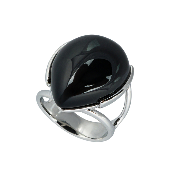 Кольцо Possebon Agata Preto K0953.4 16 S