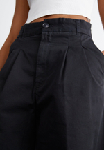 Carhartt WIP LEOLA - Тканевые брюки - Чёрный