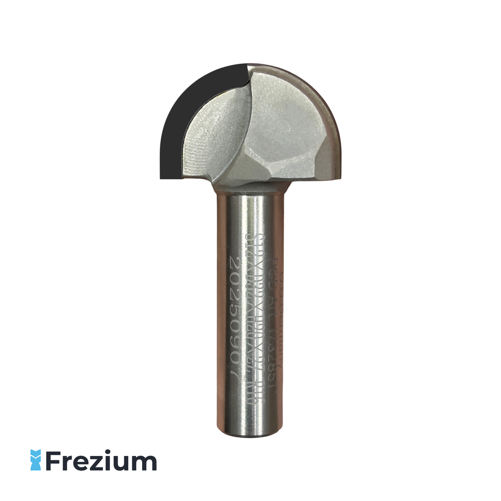 Галтельная алмазная фреза по дереву "O.G.Germany" (32x12x20 R16 Z2; 1732851 PCD)