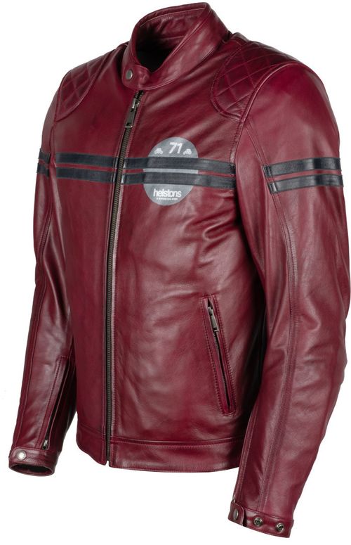 Blouson Chevy Cuir Buffalo / Бордовый