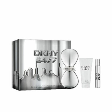 Женский парфюмерный набор DKNY 24/7 3 предмета (унисекс)