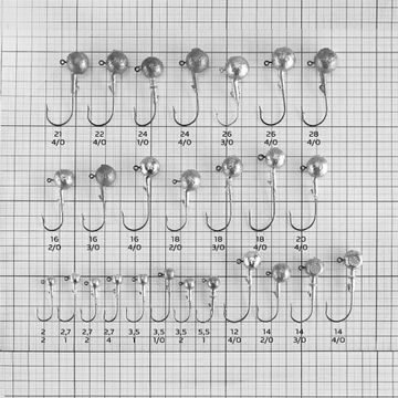 Джига Шар, крючок Eagle Claw 570M, один стопор: бородка, 28 г (4/0) (Тонар)