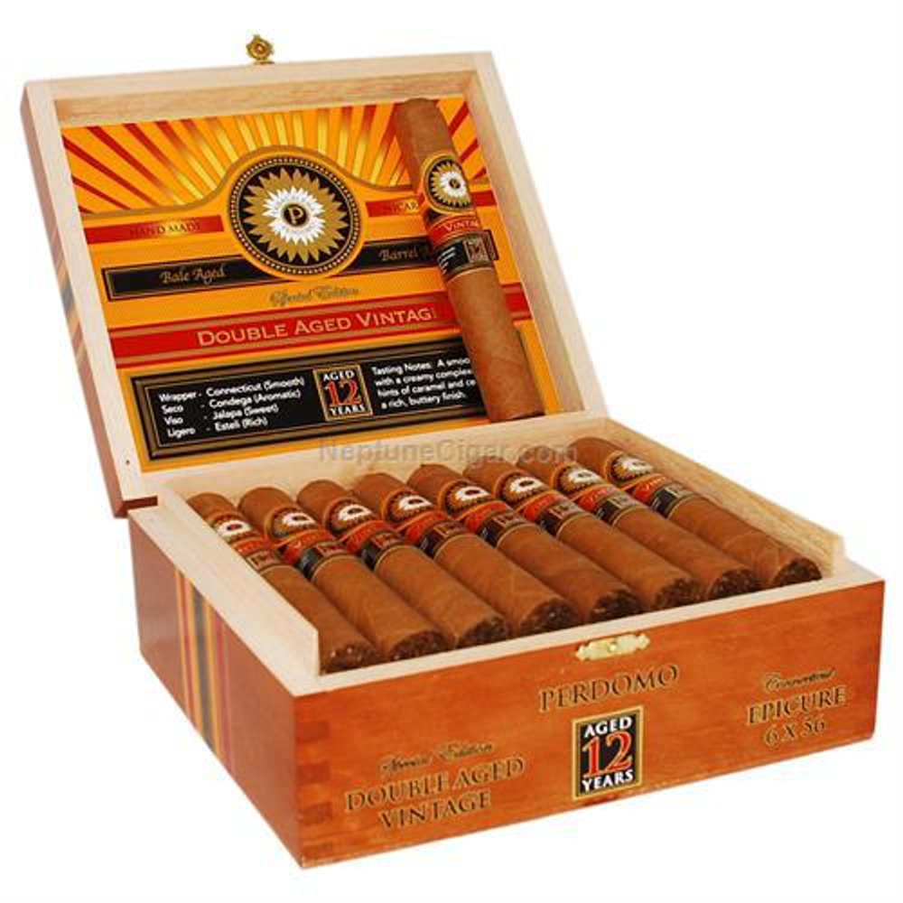 Perdomo Double Aged 12 Year Vintage Connecticut Epicure