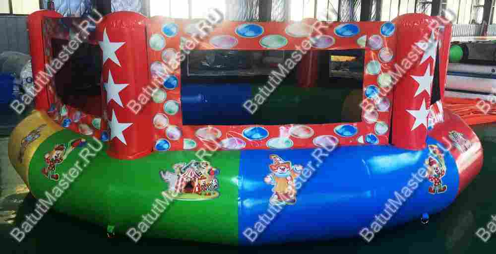 Круглый надувной бассейн "Цирк" 4,3*4,3*1,5 м