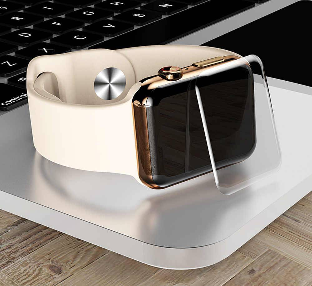 Защитное стекло "Плоское" для Apple Watch 4/Watch 5 (40 мм)