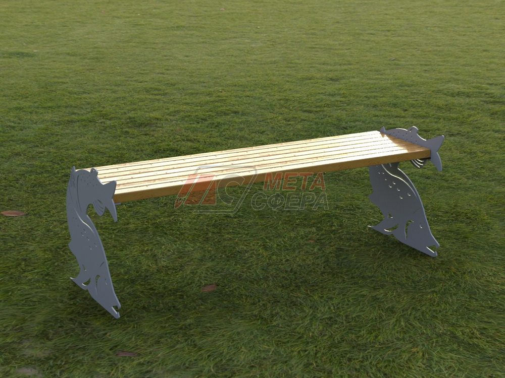 Лавка уличная Фиш