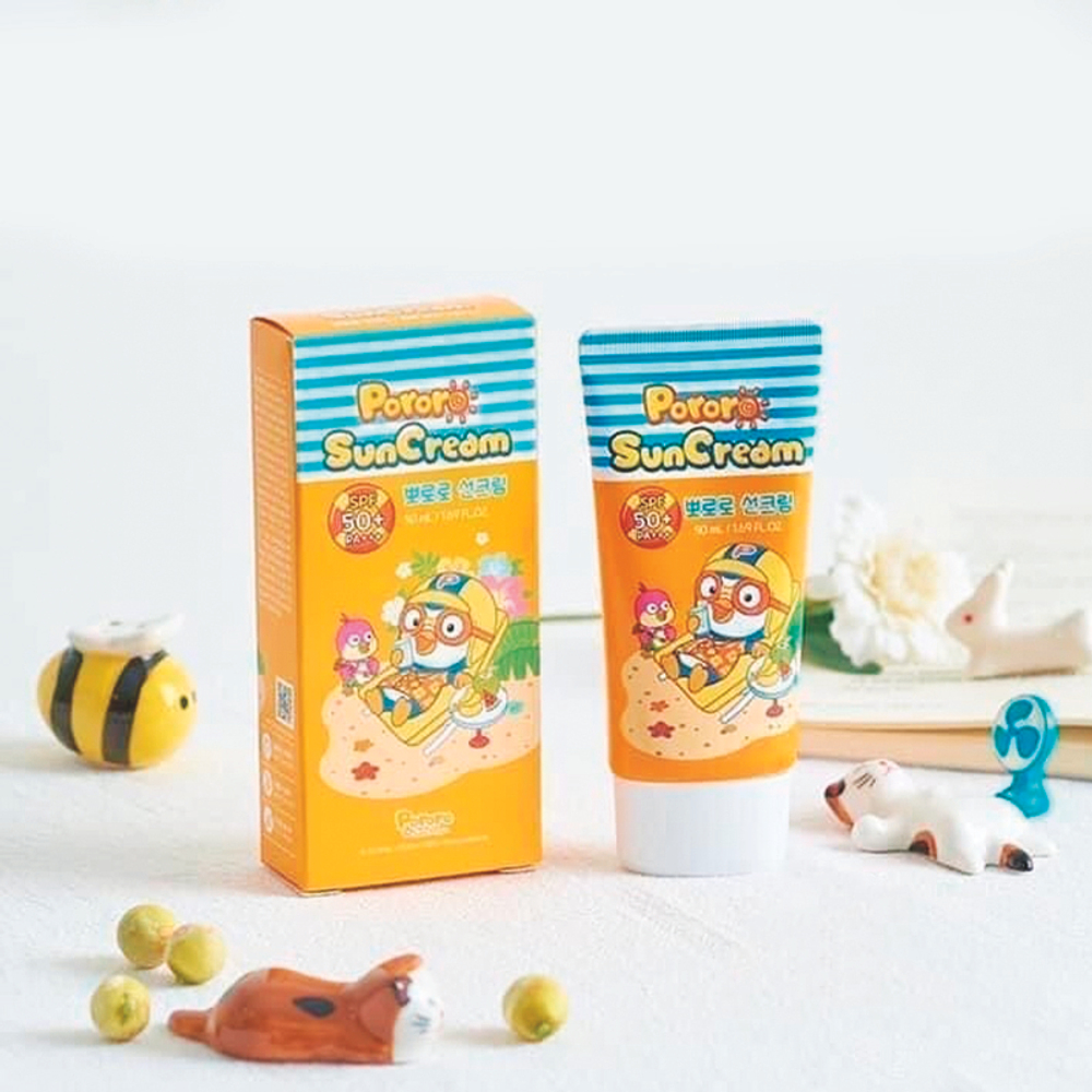 Детский солнцезащитный крем Iconix Pororo Sun Cream SPF50+ PA+++