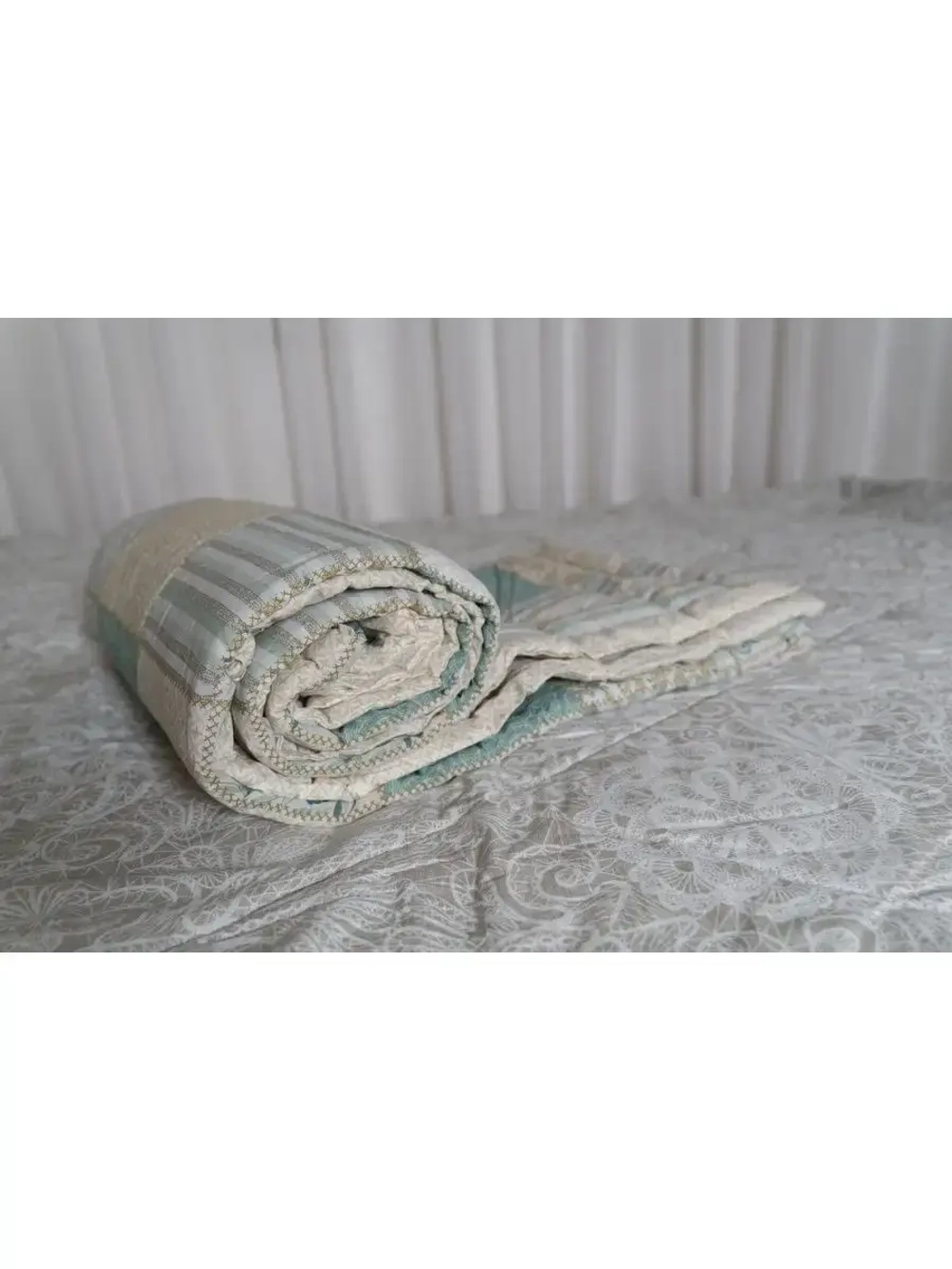 Одеяло 1.5 зимнее всесезонное утепленное лен хлопок