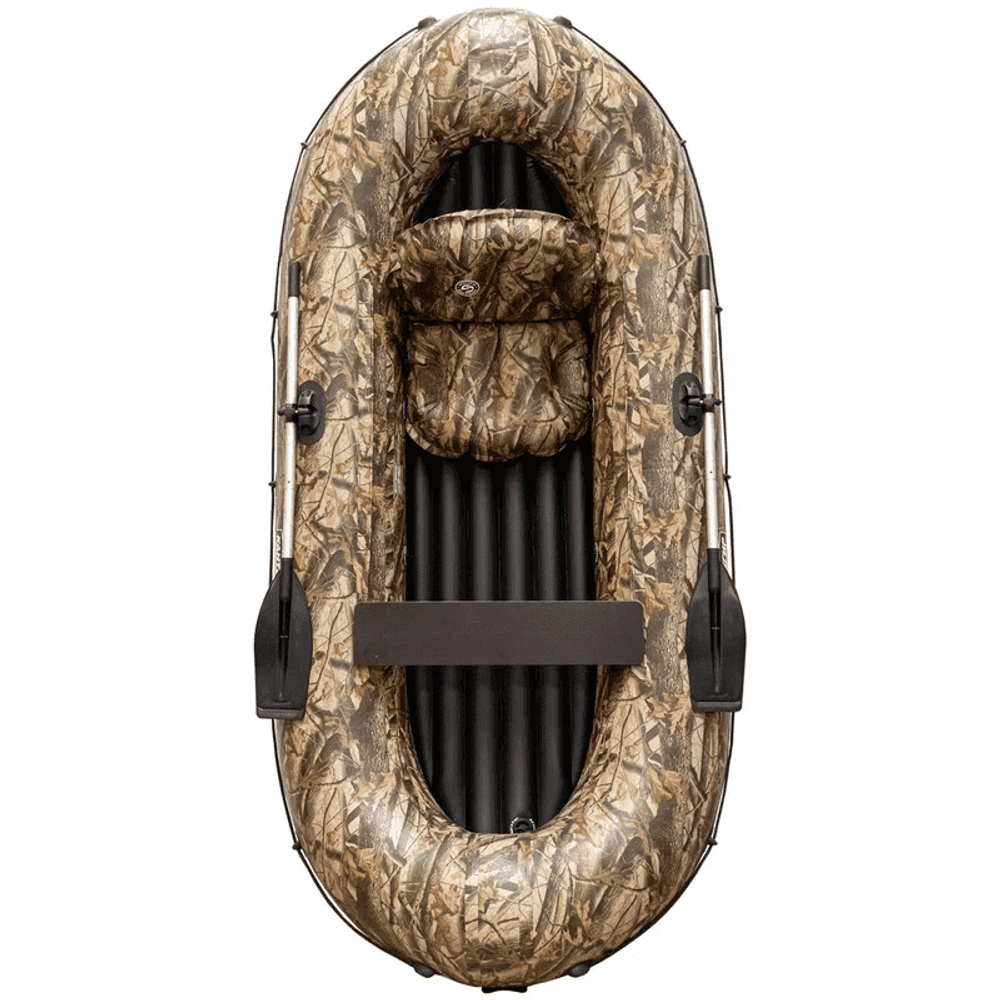 Гребная лодка ПВХ SIBRIVER Кантегир-300 НД КМФ (Лес)