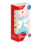 HAUNGER Игрушка погремушка-прорезыватель Земляничка 6*3*15 см