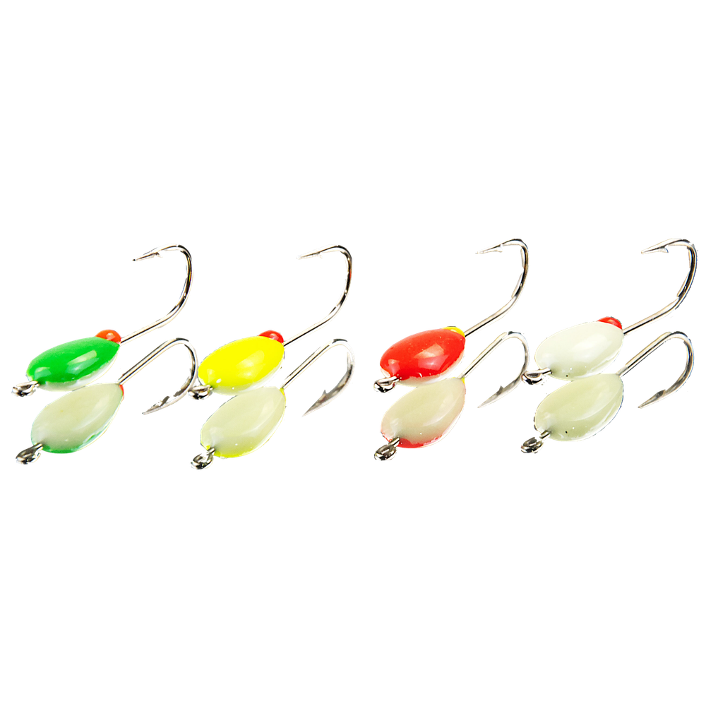 Мормышка Фосфорная Lumicom плавающая 106-2 №4 Long+, ABC 1шт -