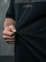 Футболка оверсайз хлопковая мужская LEGENDA Logo Сильный духом