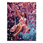 Картина по номерам 30*40см "Весеннее настроение" (на подрам.) (Lori)