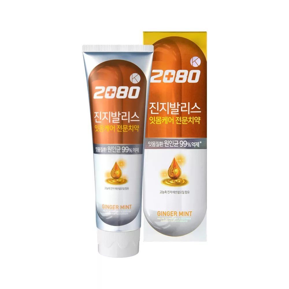 Зубная паста с имбирем Aekyung 2080 K Gingivalis Ginger Oil(120 гр)