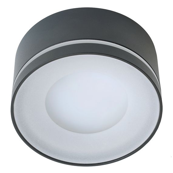 Светильник потолочный Feron HL457 12W, 230V, GX53, черный 51347