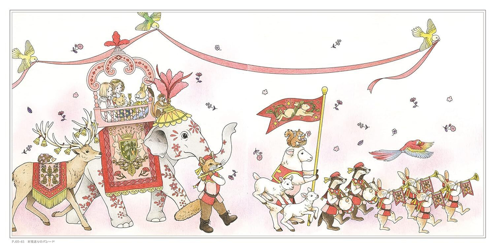 Story A trip to the Land of Dreams. Coloring book