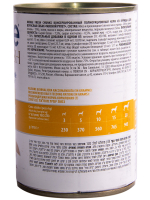 Влажный корм Monge Dog Fresh Chunks in Loaf для взрослых собак, мясной рулет из курицы 400 г