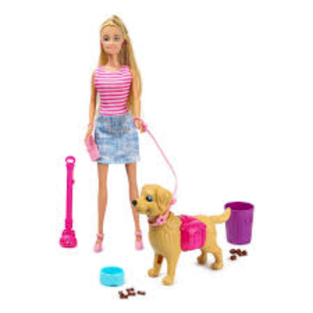 Кукла с питомцем