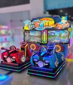 Гоночный симулятор с видео игрой для 2-х игроков «The curve is wild»