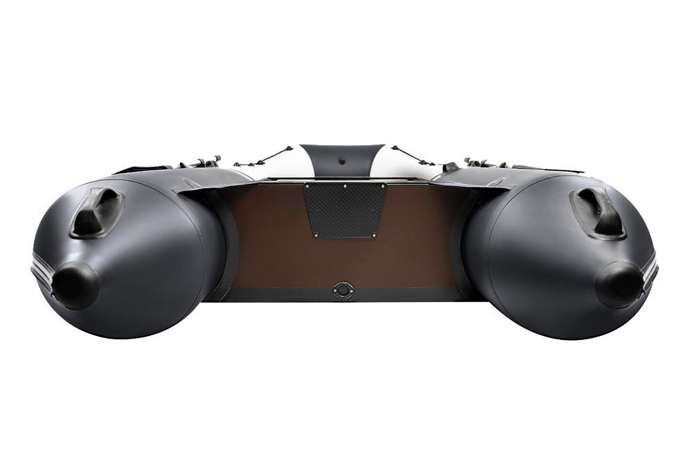 Броня-360 СК белый-черный + KAMISU T 5 BMS (комплект лодка + мотор)