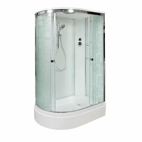 Душевая кабина DTO Серия ЕМ ЕМ2712 стандартная 120x80