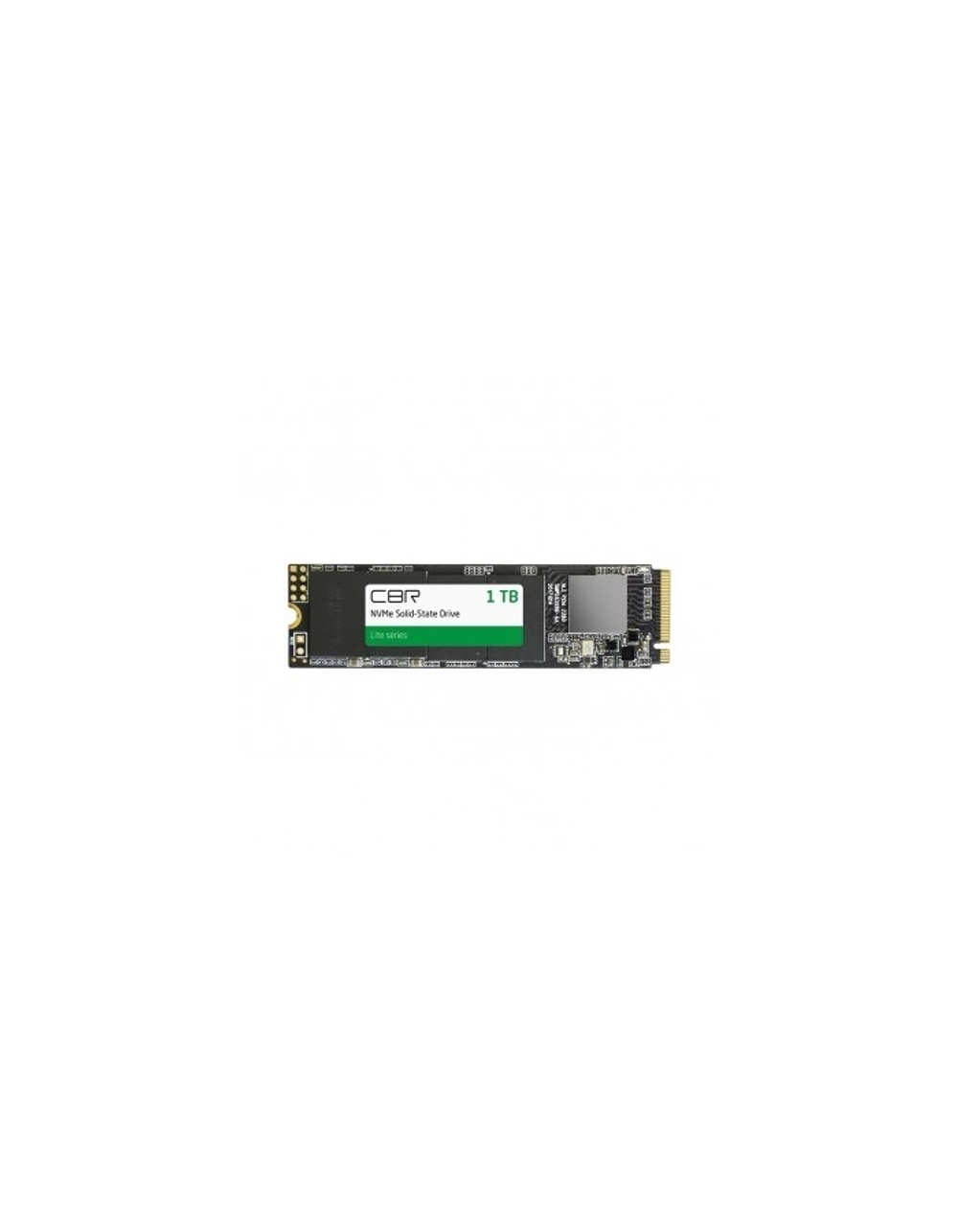 CBR SSD-001TB-M.2-LT22, Внутренний SSD-накопитель, серия "Lite", 1024 GB, M.2 2280, PCIe 3.0 x4, NVMe 1.3, SM2263XT, 3D TLC NAND, R/W speed up to 2300/1800 MB/s, TBW (TB) 500