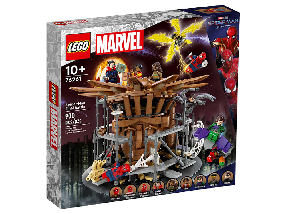 LEGO Super Heroes 76261 «Финальная битва Человека-паука» — эпический сет Marvel