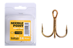 Крючки Saikyo тройн.7001G № 14 (25шт)