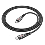Кабель Type-C на Type-C 60W Hoco U133 (black)