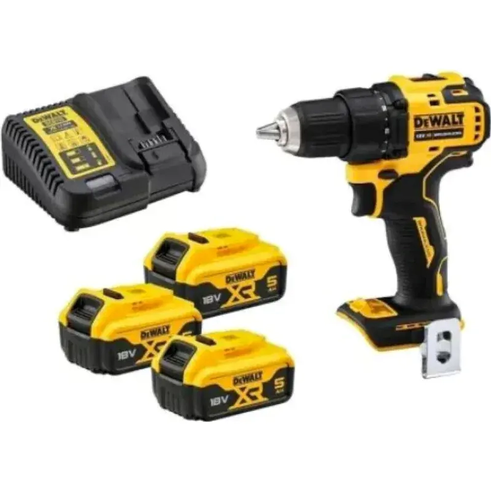 DeWalt DCD708P3T-QW шуруповёрт (3 x 5 Ач, ЗУ)