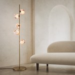 Торшер со стеклянными плафонами ручной работы 1_101/5