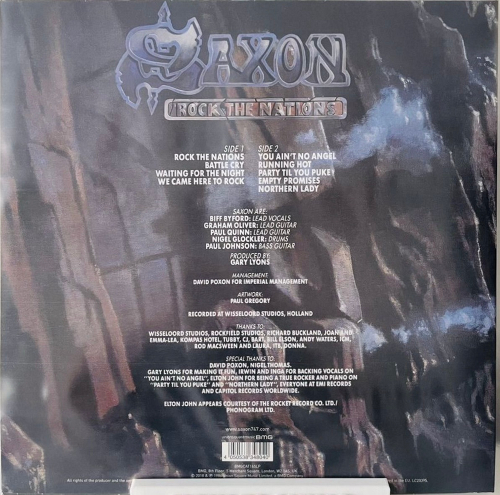 Saxon - Rock The Nations (Colour Vinyl)