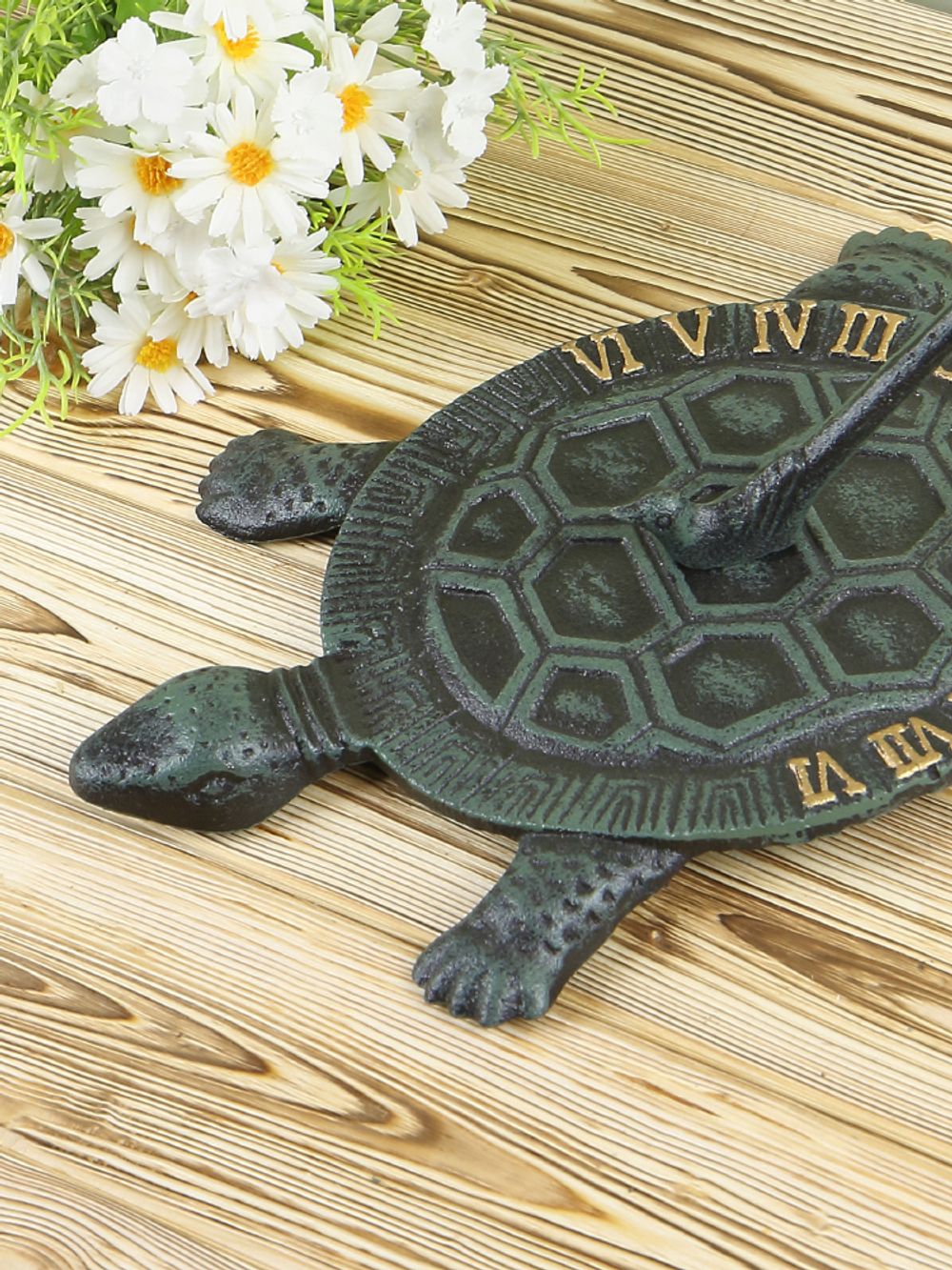 Iron Garden Солнечные часы Черепаха