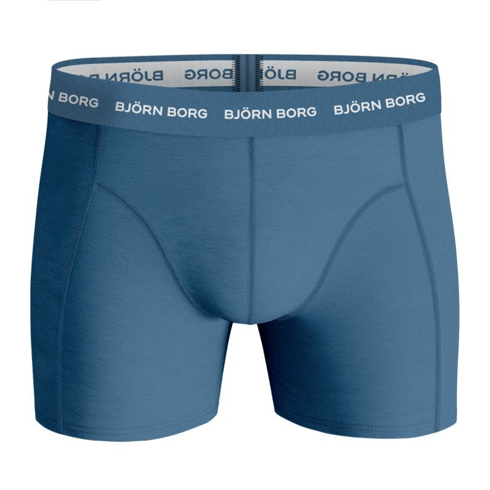 Мужские спортивные боксеры Björn Borg Shorts Sammy BB Fourflower 3P - skyway