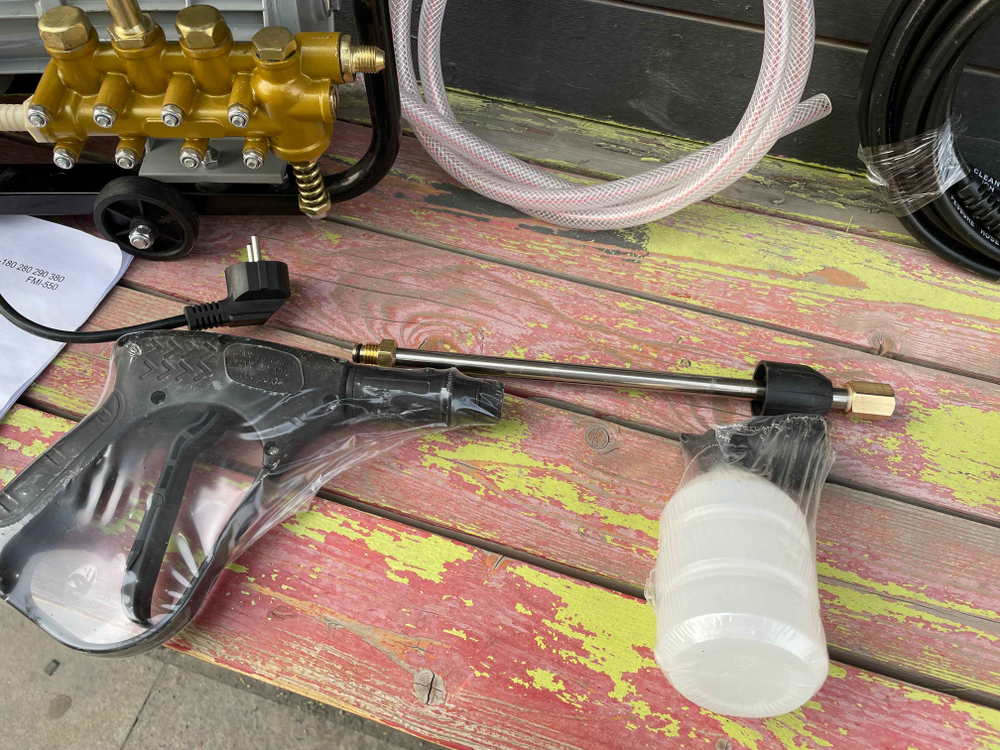 Мойка (GIDRA - 3) высокого давления XH-280, с пенным пистолетом в комплекте (110 - 160 бар, 1600 Вт) / (Гарантия 14 дней)