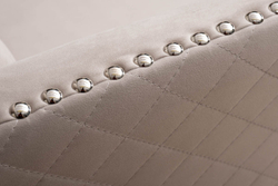 Диван трехместный Garda Decor Sorrento 250 светло-серый велюр