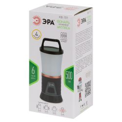 Фонарь кемпинговый светодиодный ЭРА KB-701 Атлас на батарейках 5Вт, 3хАА